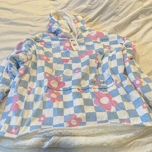 Comfy Blue and Pink Checkered Jacket